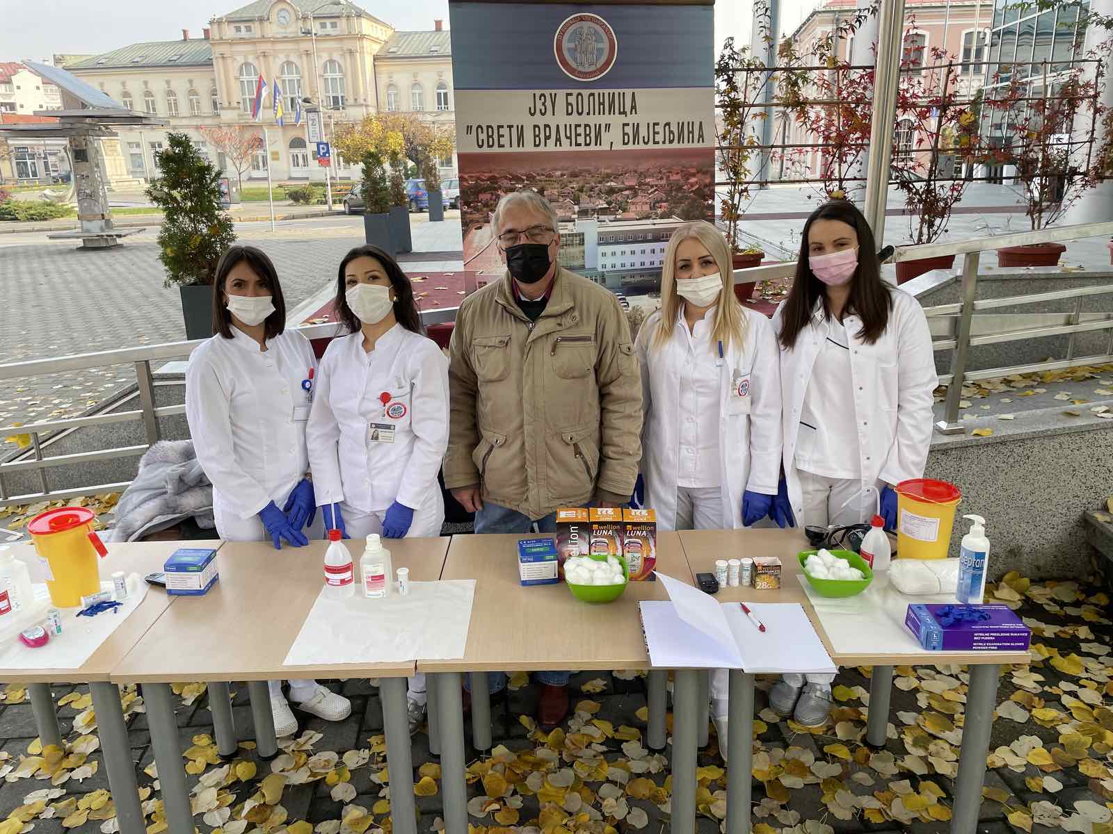 Akcije bijeljinske bolnice povodom Svjetskog dana borbe protiv dijebetesa