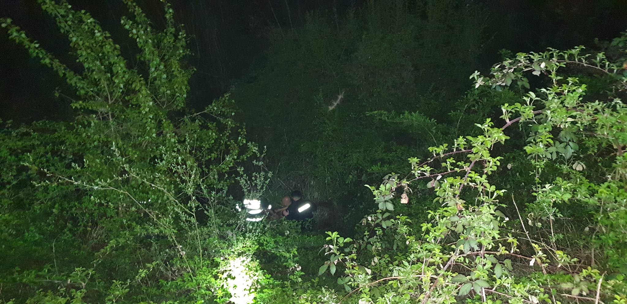 Izvukli ga vatrogasci: Muškarac pao niz obalu prema Drini (FOTO)