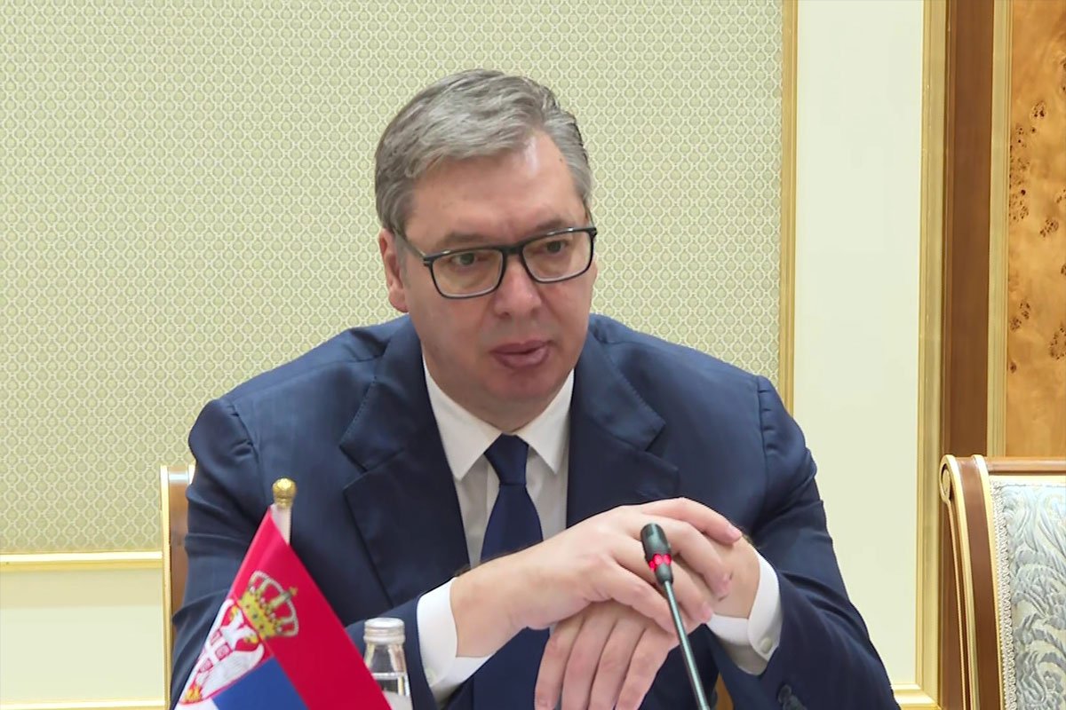 Vučić poslao poruku okupljenima u takozvanom Ćacilendu