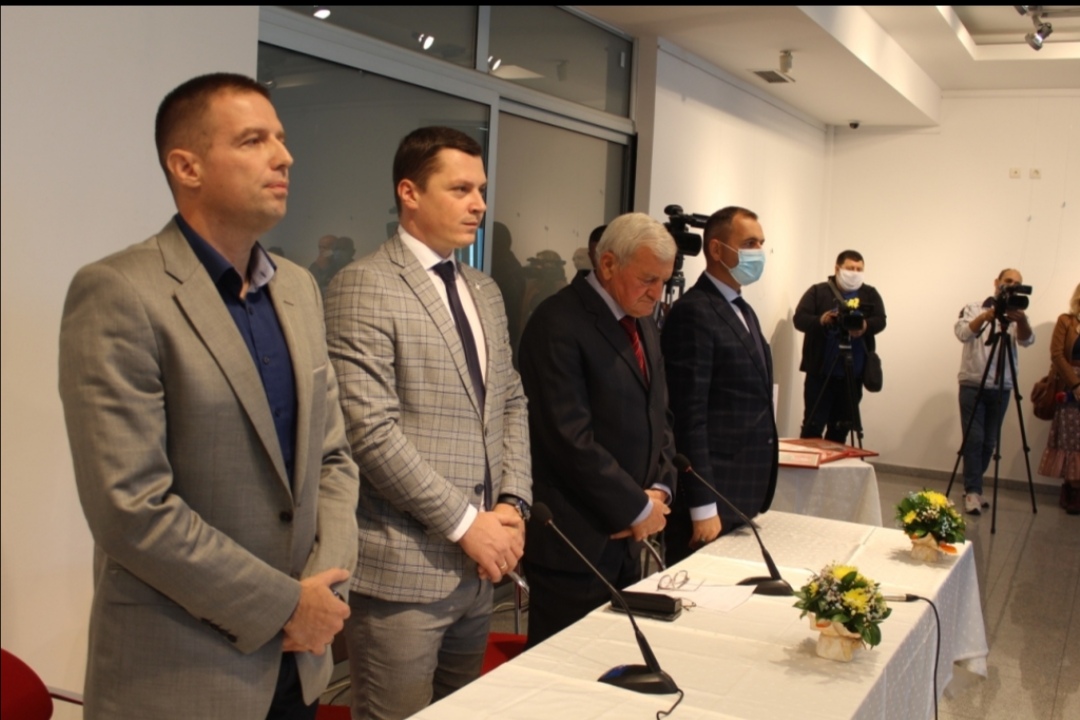 Dan Grada- Prijem za Sunbor i odavanje pošte borcima NOR-а