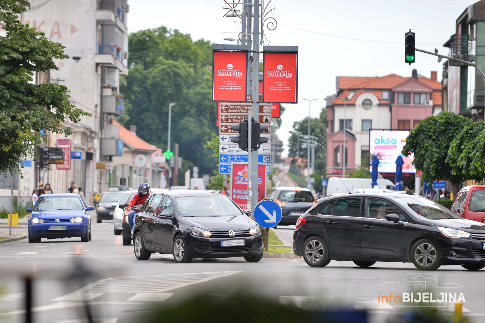 Saobraća se uglavnom po suvim kolovozima