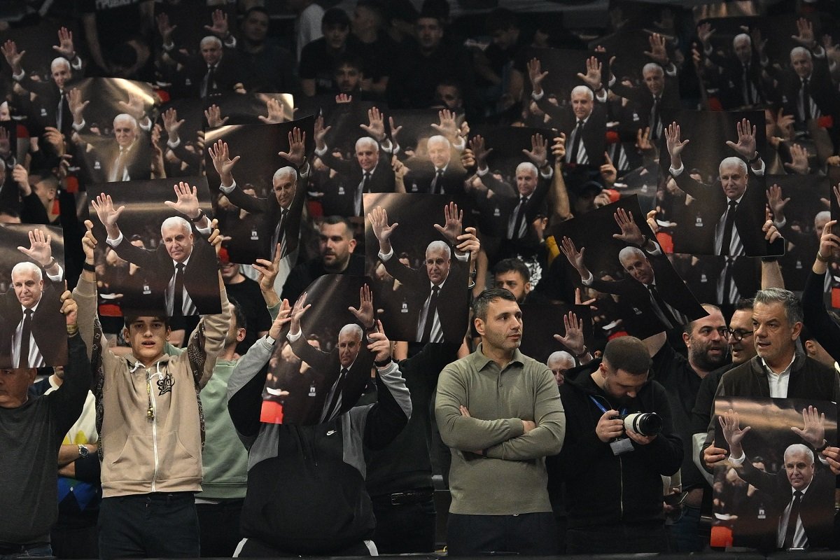 Sramota Evrolige koju su snimili navijači: Ogriješila se o Željka Obradovića, internet „gori“ zbog jadnog poteza