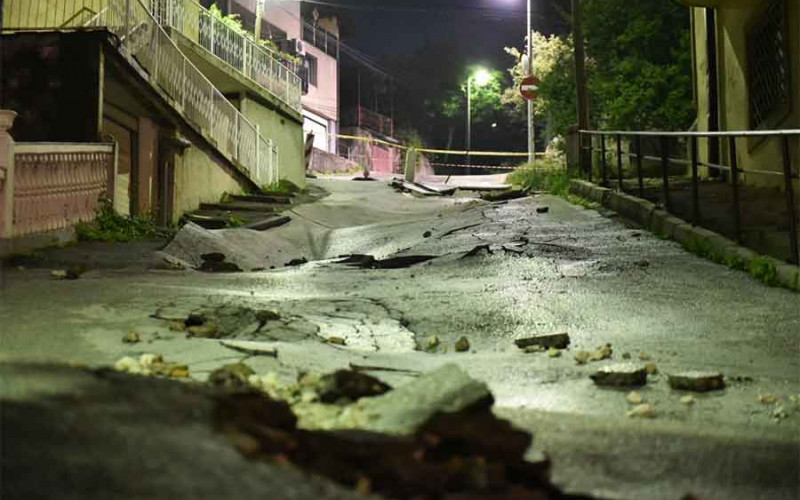 Olujno nevrijeme potpuno uništilo ulicu u Sarajevu