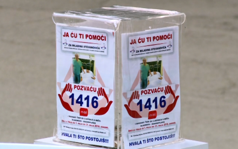 Pozovi 1416 i pomozi Miladinu Stevanoviću, ostalo je još tri sata do kraja akcije