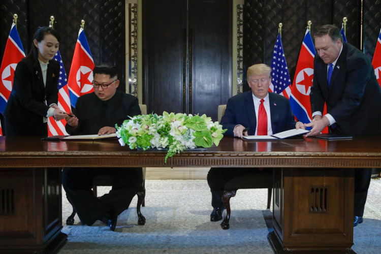 Tramp i Kim potpisali 