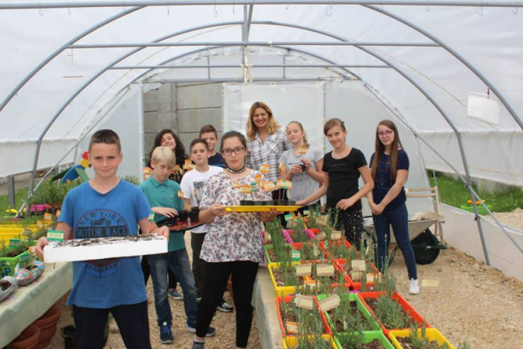 Organske bašte uzgojene dječjim rukama