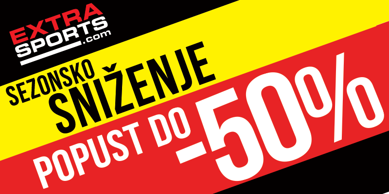 Sezonsko sniženje u EXTRA SPORTS radnjama