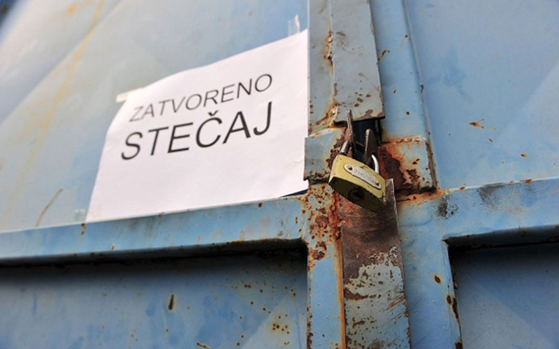 U stečaju mjesečno devet preduzeća