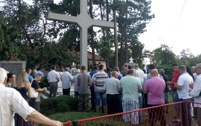 Počast za stradale vojnike i civile iz Glogovca