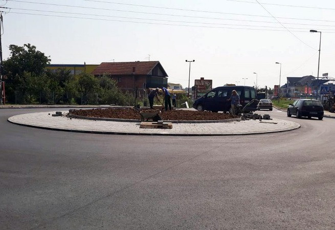 Otvoren kružni tok na putu Brčko–Bijeljina