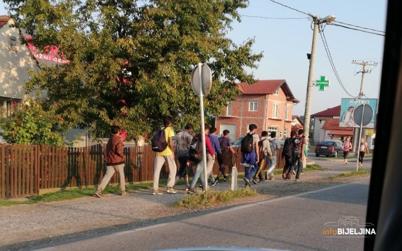 Bijeljina: Pronađene dvije grupe od ukupno 15 migranata