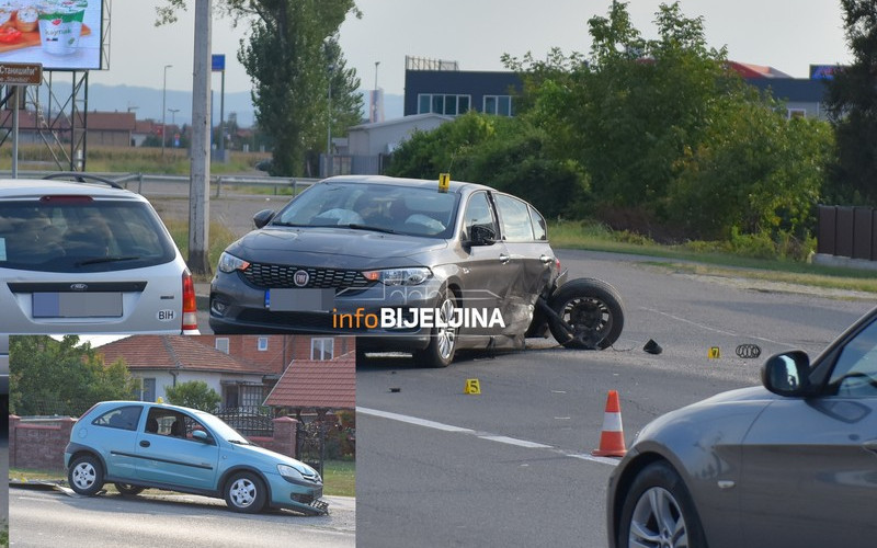 Sudar dva automobila u Gojsovcu