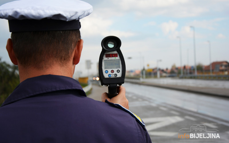 Sankcionisano 512 vozača na podrčju Bijeljine