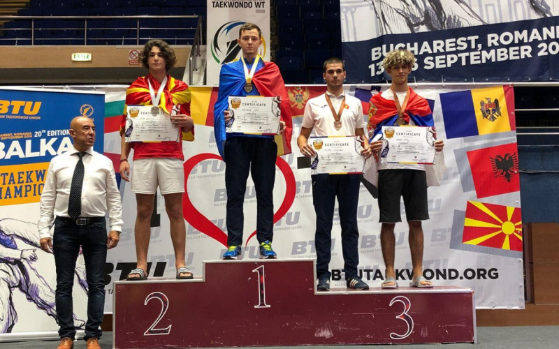 Bronza na Balkanskom prvenstvu za ugljevičkog tekvandoistu Vanju Mićića