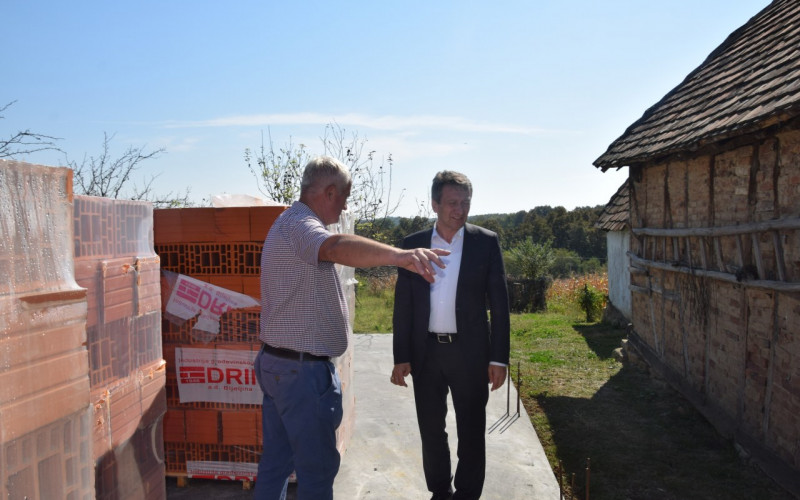 Ugljevik: Izgradnja novog doma za porodicu Blagojević