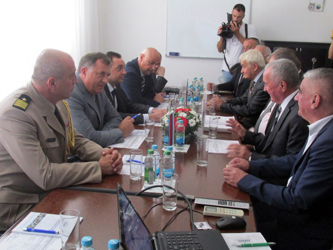 Bijeljina: Dodik i Vulin u posjeti 
