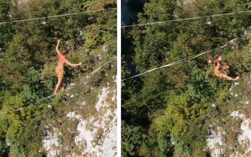 Vrtoglave visine - šta kada hod po žici 