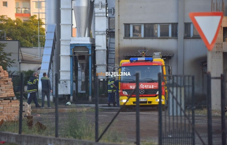 Lokalizovan požar u bijeljinskoj Toplani