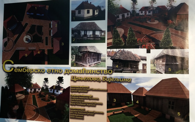 U toku izgradnja semberskog etno-sela u Gornjem Crnjelovu