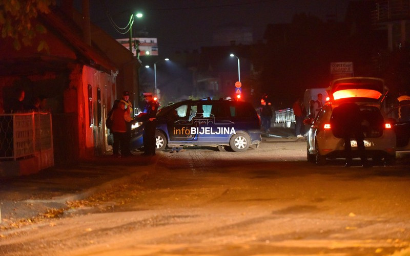 Bijeljina: Pijan se zakucao u ogradu, prevezen na Urgentni /FOTO/