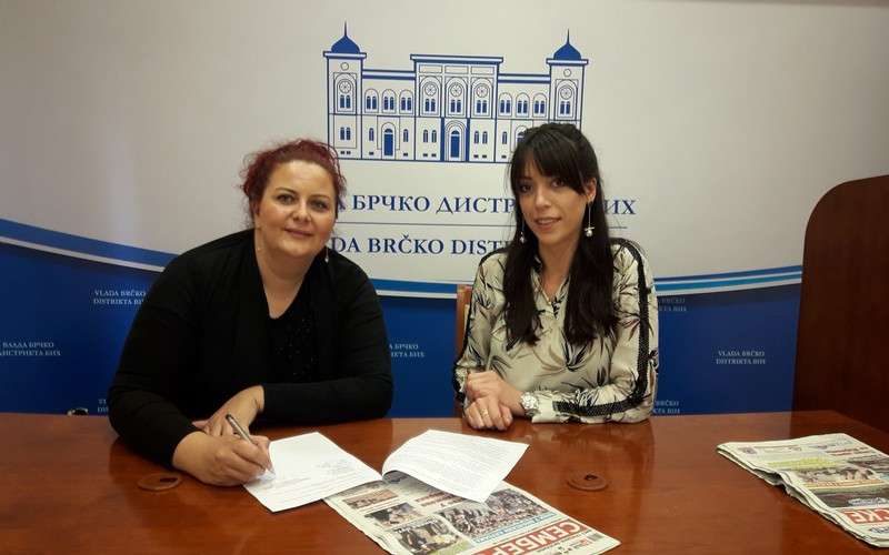 Potpisan ugovor: Vijesti iz Brčkog u Semberskim novinama