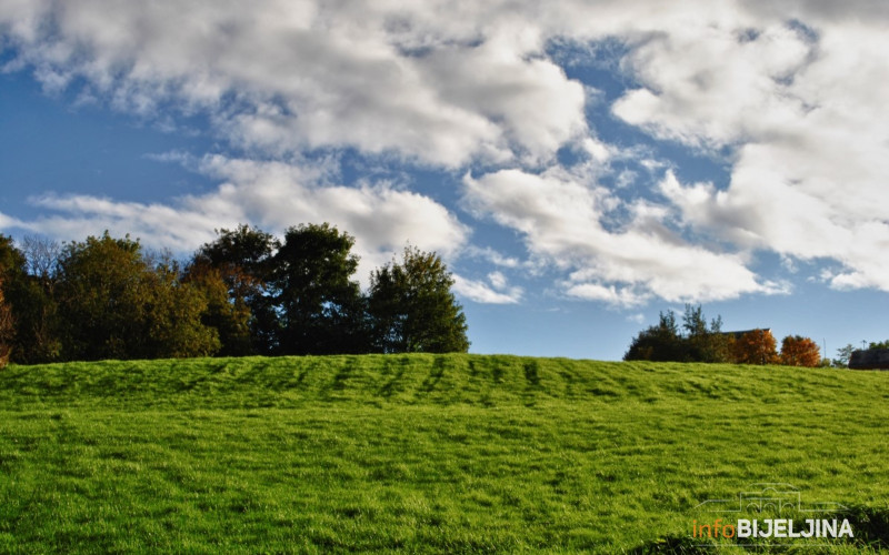 Sunčano uz umjerenu oblačnost i toplo