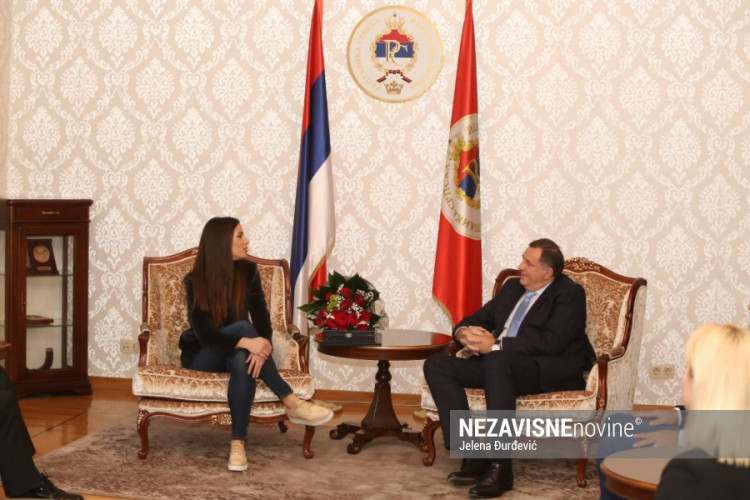 Dodik primio Španovićevu