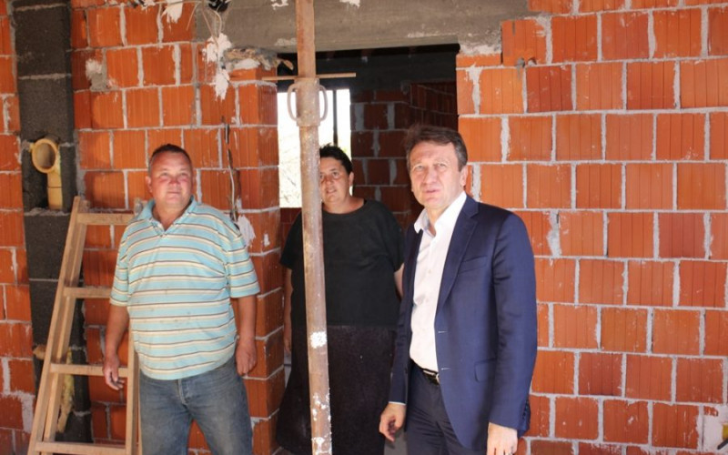 Perić: Opština pomaže izgradnju kuća socijalno ugroženim porodicama