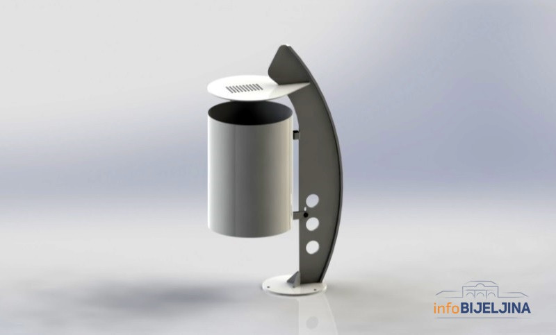 Bijeljina: U centru grada uskoro nove i moderne kante za smeće