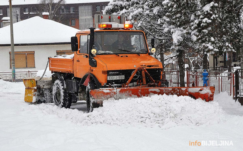 Zimske službe spremne za snijeg