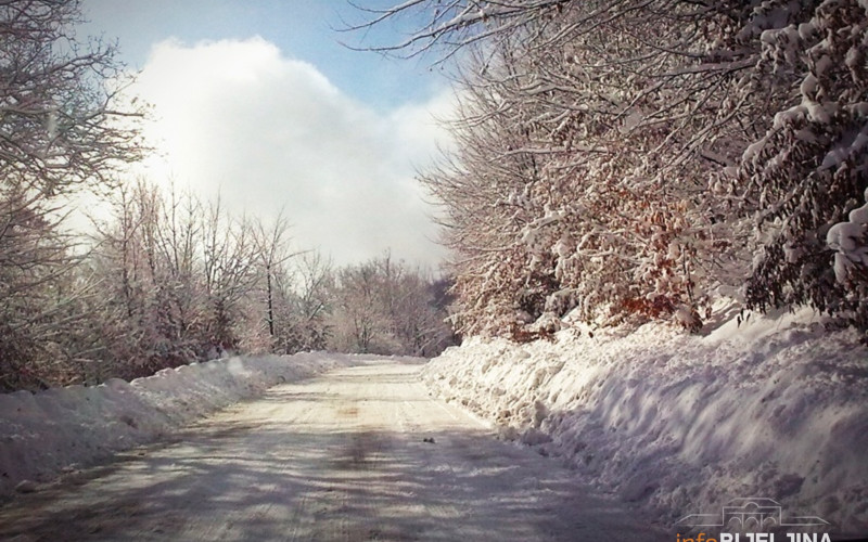 Otežan saobraćaj zbog snijega i poledice