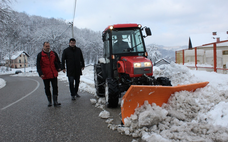 Putevi prohodni - snijeg se redovno čisti