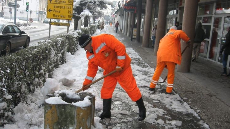 Bijeljinci nezadovoljni sa službama koje su zadužene da čiste snijeg