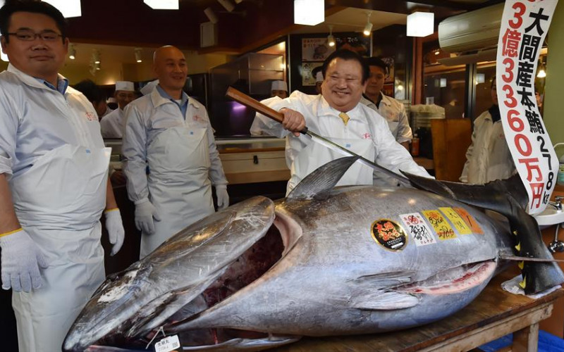U Tokiju tuna prodata za rekordnih 2,7 miliona evra