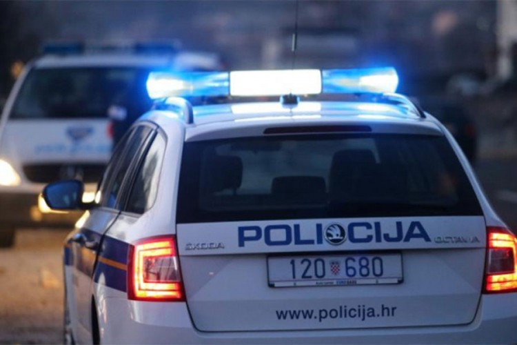 Audi sa bh. tablicama pun migranata zabio se u ogradu nakon policijske potjere