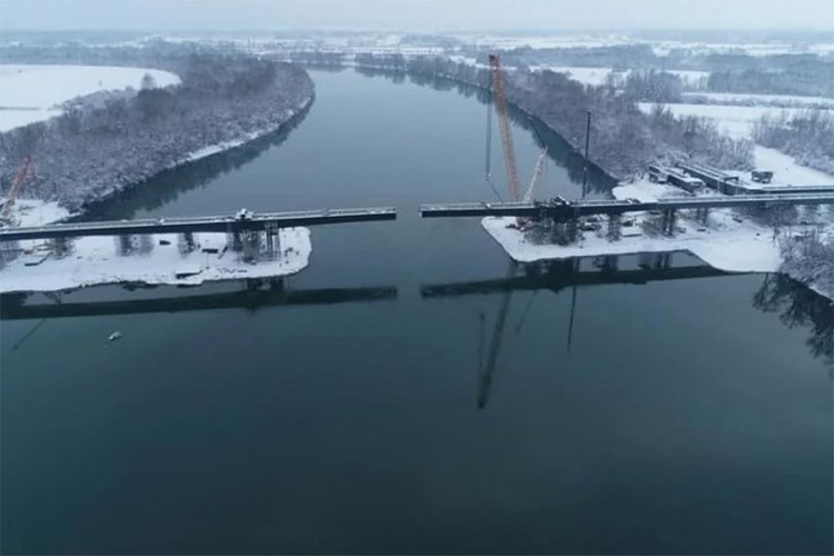 Most na Savi kod Svilaja biće spojen za desetak dana