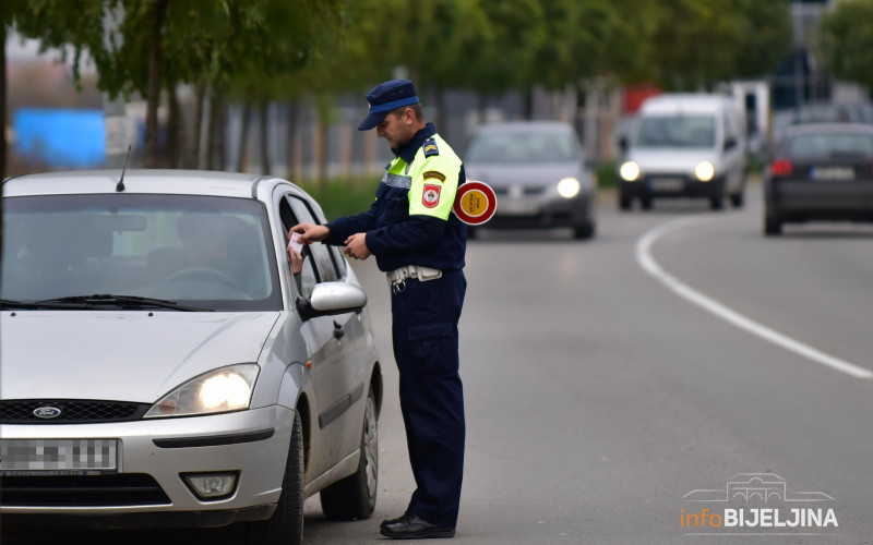 Kažnjeno 135 vozača u Bijeljini zbog ugrožavanja pješaka