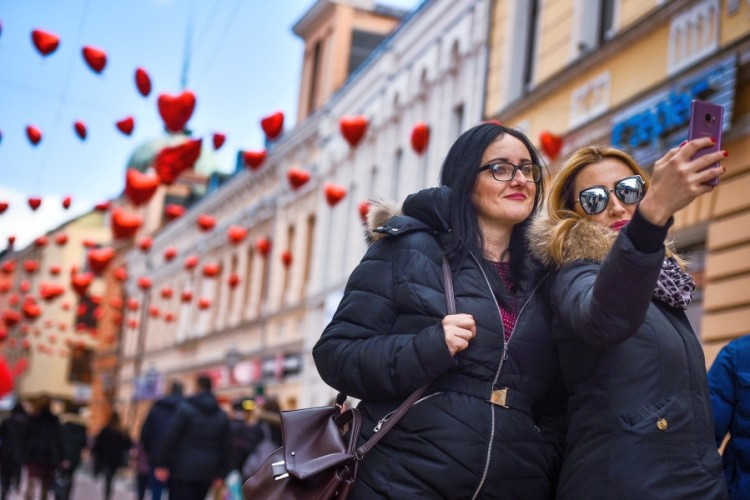 Banjaluka u ime ljubavi ukrašena srcima