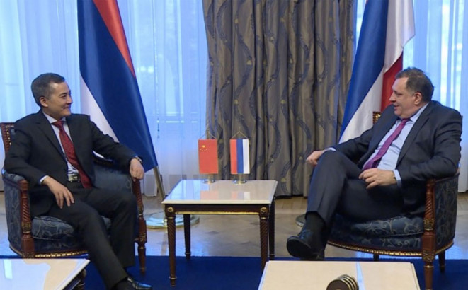 Dodik i Ping: Unaprijediti odnose BiH i Kine
