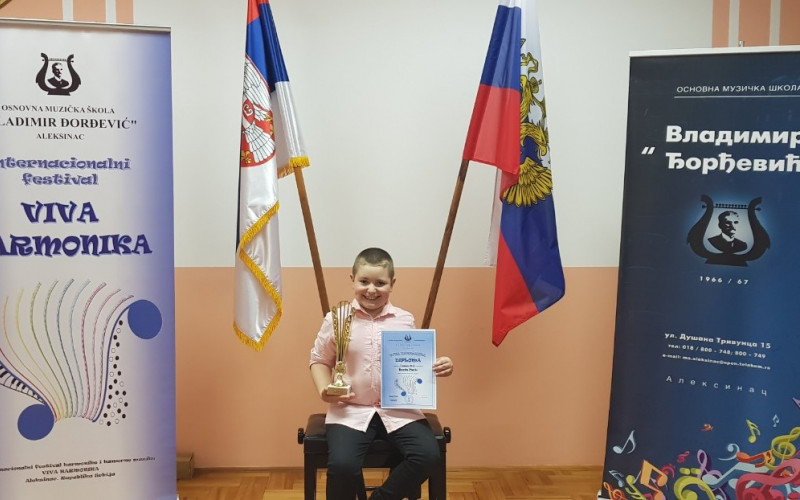 Đorđe Perić iz Bijeljine briljirao na tri takmičenja /FOTO/