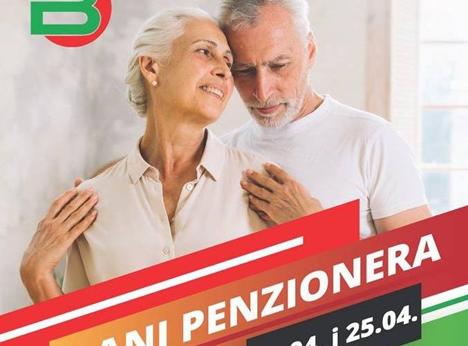 BOST marketi: DANI PENZIONERA, specijalni popust 25.04.