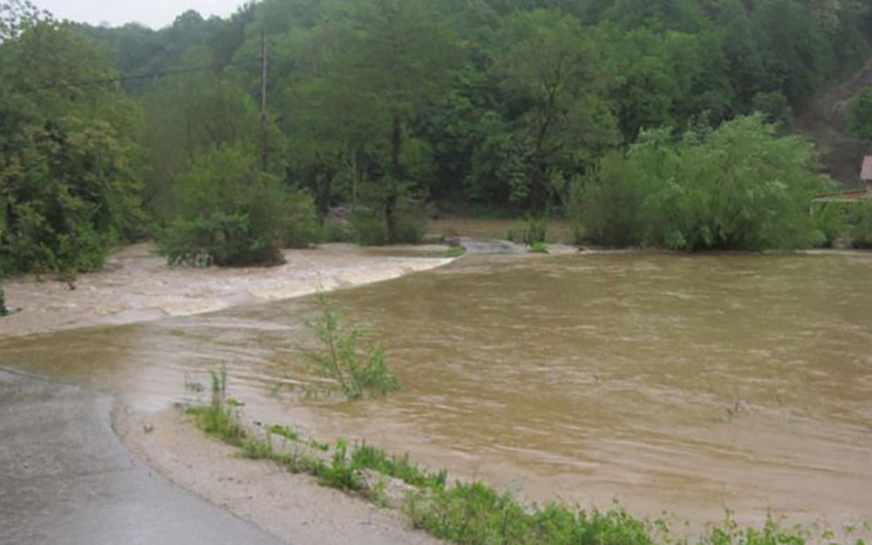 Vodostaj rijeke Une u Kostajnici u stalnom porastu