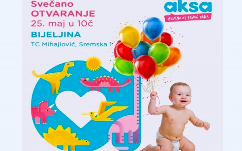 Aksa otvara novu prodavnicu u Bijeljini /25.05.2019./