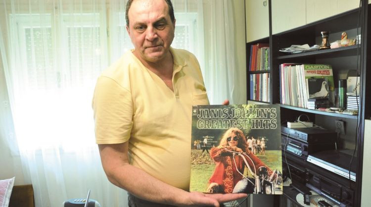 Bijeljinac Dževad Hadžić, kolekcionar gramofonskih ploča