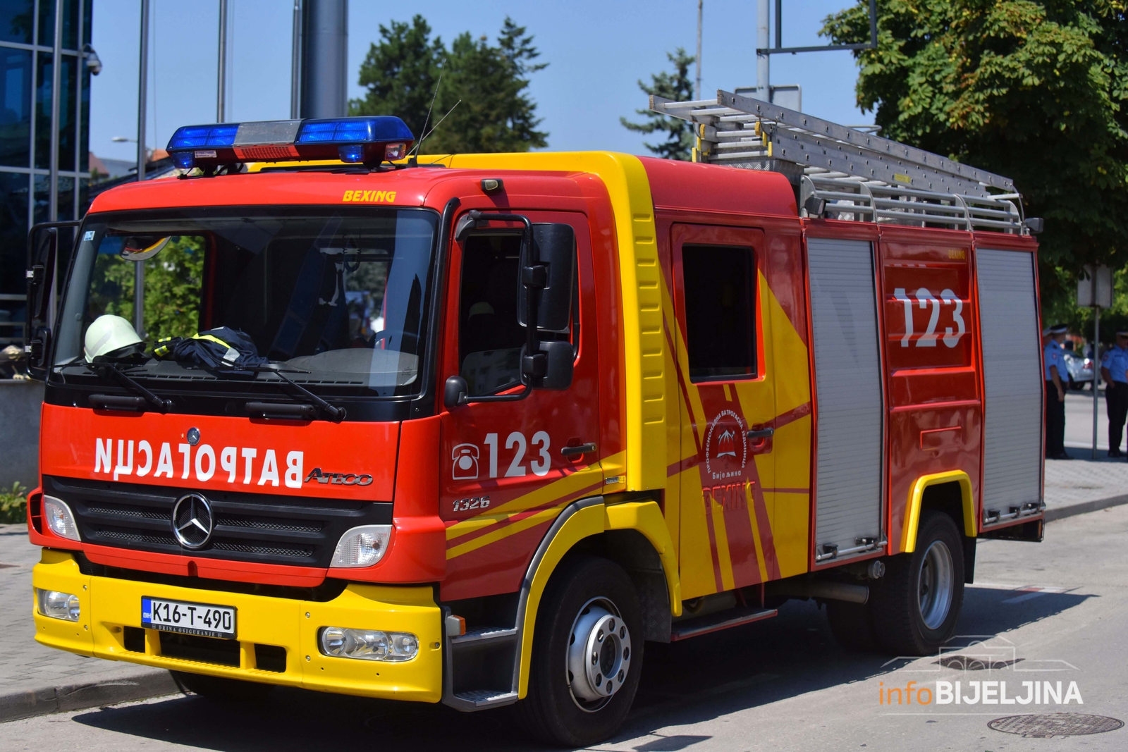 Bijeljina: Gorjela rashladna vitrina u objektu brze hrane