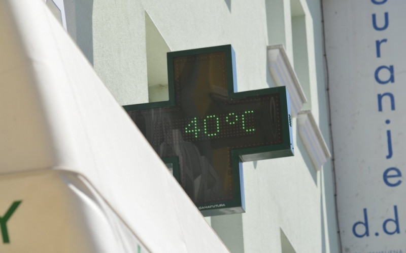 Na snazi narandžasti meteoalarm, temperature do 40 stepeni