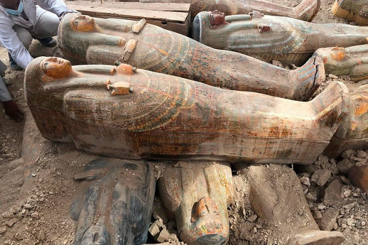 Otkriveni detalji o 30 drevnih sarkofaga