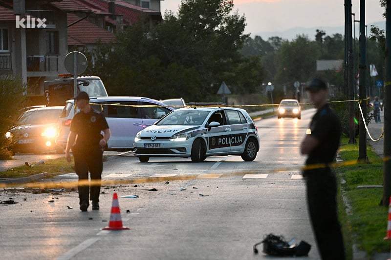 Nesreća u Sarajevu, poginuo motorista