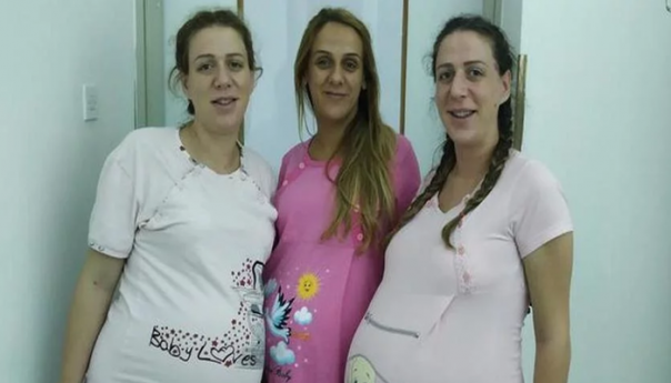 Tri sestre Olivera, Jasna i Jelena porodile se istoga dana u razmaku od pola sata