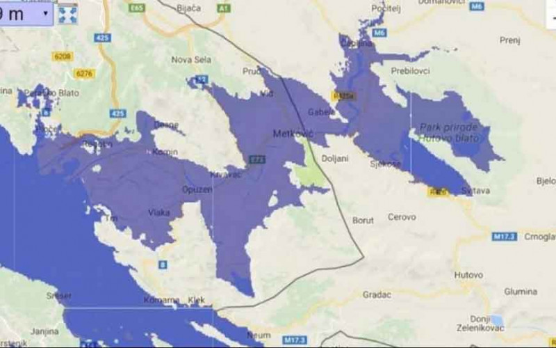 Ukoliko Jadransko more nastavi s rastom BiH će osjetiti posljedice